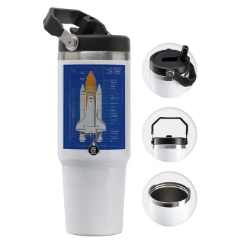 Nasa Space Shuttle, Θερμός Ανοξείδωτο 30oz με χερούλι