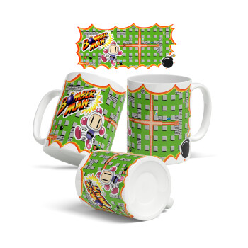 Bomberman, Ceramic coffee mug, 330ml