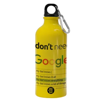 I don't need Google my dad..., Παγούρι νερού 600ml