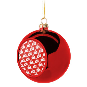 K.K.E., Christmas tree ball Red 8cm