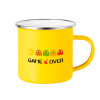 Yellow Enamel Metallic Cup 360ml