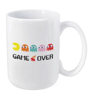 GAME OVER pac-man, Κούπα Mega, κεραμική, 450ml