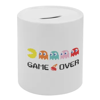 GAME OVER pac-man, Κουμπαράς πορσελάνης με τάπα