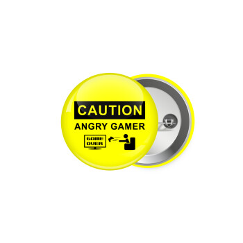 Caution, angry gamer!, Κονκάρδα παραμάνα 5.9cm