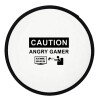 Caution, angry gamer!, Βεντάλια υφασμάτινη αναδιπλούμενη με θήκη (20cm)