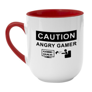 Caution, angry gamer!, Κούπα κεραμική tapered 260ml