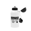 Metal water bottle, White, aluminum 500ml