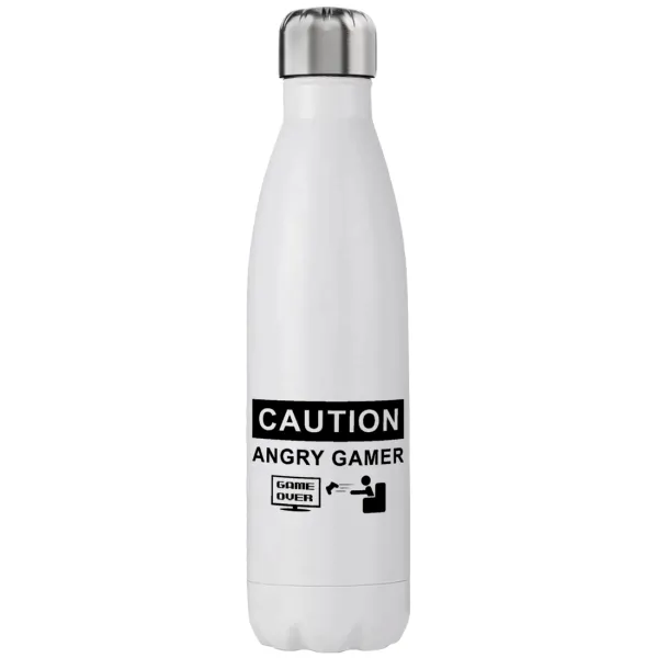 Caution — Stainless steel, double-walled, 750ml