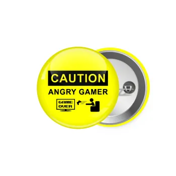 Caution, angry gamer!, Κονκάρδα παραμάνα 5.9cm