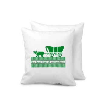 Oregon Trail, cov... edition, Sofa cushion 40x40cm includes filling