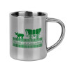 Mug Stainless steel double wall 300ml