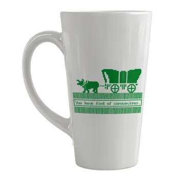 Oregon Trail, cov... edition, Κούπα κωνική Latte Μεγάλη, κεραμική, 450ml