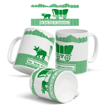 Oregon Trail, cov... edition, Κούπα, κεραμική, 330ml