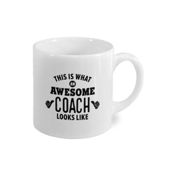 This is what an awesome COACH looks like!, Κουπάκι κεραμικό, για espresso 150ml