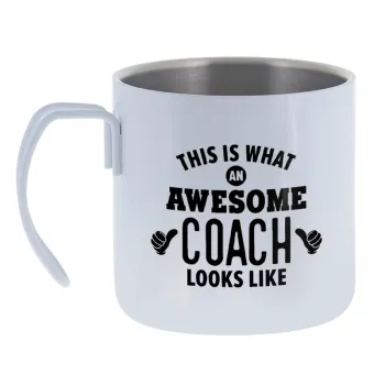 This is what an awesome COACH looks like! — Κούπα Ανοξείδωτη διπλού τοιχώματος 400ml