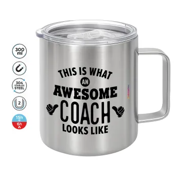 This is what an awesome COACH looks like!, Mug Stainless steel double wall 300ml