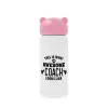 Pink stainless steel thermal flask, 320ml