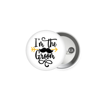 I'm the groom mustache, Κονκάρδα παραμάνα 5cm