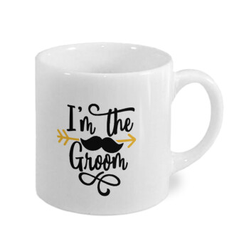 I'm the groom mustache, Κουπάκι κεραμικό, για espresso 150ml