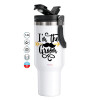 Mega Stainless steel Tumbler with lid, double wall 1,2L
