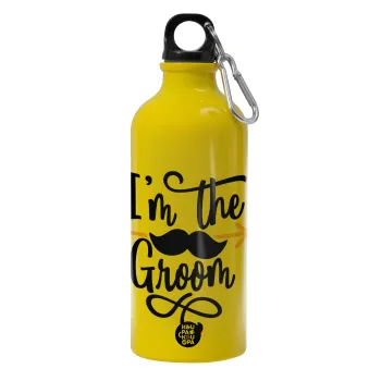 I'm the groom mustache, Water bottle 600ml
