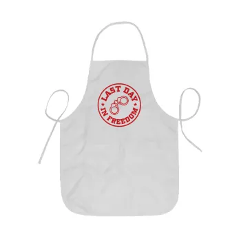 Last day freedom, Ποδιά Σεφ ολόσωμη κοντή  Παιδική (44x62cm)