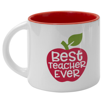 best teacher ever, apple!, Κούπα κεραμική 400ml