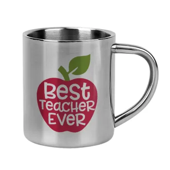 best teacher ever, apple!, Mug Stainless steel double wall 300ml