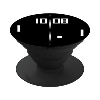 PONG, Phone Holders Stand  Black Hand-held Mobile Phone Holder