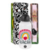 Easter Set, metallic aluminum bottle (500ml) & aromatic flat Easter candle (30cm) (PINK)
