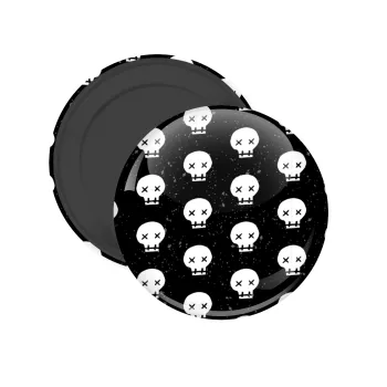 Σκελετοί b/w, Μαγνητάκι ψυγείου στρογγυλό διάστασης 5cm