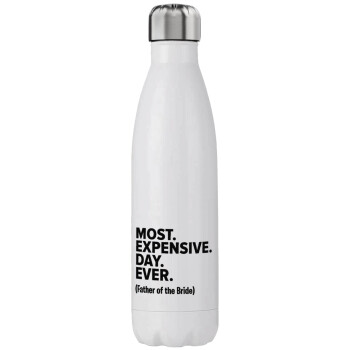 Most expensive day ever, Stainless steel, double-walled, 750ml