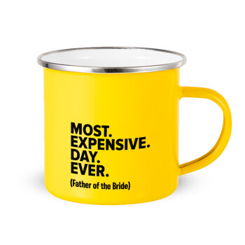 Most expensive day ever, Yellow Enamel Metallic Cup 360ml