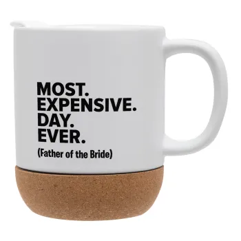 Most expensive day ever, Κούπα, κεραμική με βάση φελού και καπάκι (ΜΑΤ), 330ml