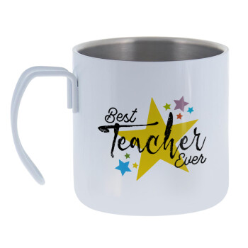 Teacher super star!!!, Mug Stainless steel double wall 400ml