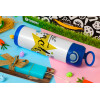 Easter candle, Childrens hot water bottle, stainless steel, with safety straw, BLUE (500ml)