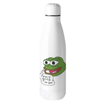 Pepe the frog, Μεταλλικό παγούρι θερμός (Stainless steel), 500ml