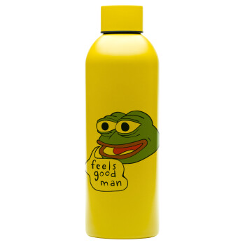 Pepe the frog, Μεταλλικό παγούρι νερού, 304 Stainless Steel 800ml
