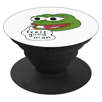 Pepe the frog, Phone Holders Stand  Black Hand-held Mobile Phone Holder