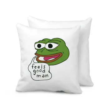 Pepe the frog, Sofa cushion 40x40cm includes filling