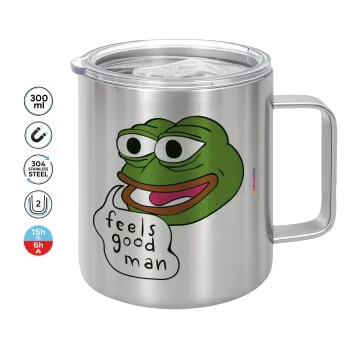 Pepe the frog, Mug Stainless steel double wall 300ml