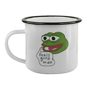 Pepe the frog, Κούπα εμαγιέ με μαύρο χείλος 360ml