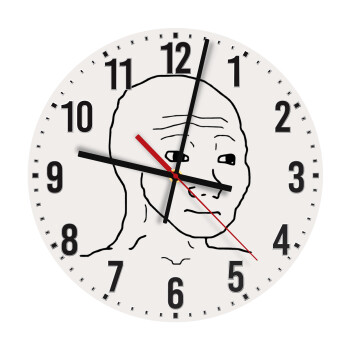 Feel guy, Ρολόι τοίχου ξύλινο (30cm)