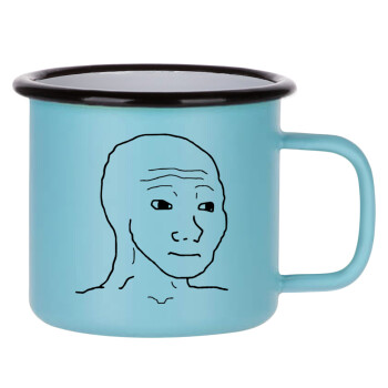 Feel guy, Κούπα Μεταλλική εμαγιέ ΜΑΤ σιέλ 360ml