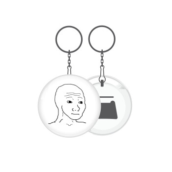 Feel guy, Μπρελόκ μεταλλικό 5cm με ανοιχτήρι