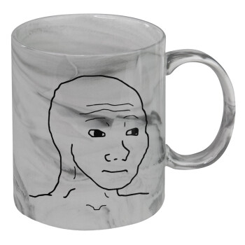 Feel guy, Κούπα κεραμική, marble style (μάρμαρο), 330ml