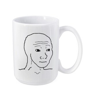 Feel guy, Κούπα Mega, κεραμική, 450ml