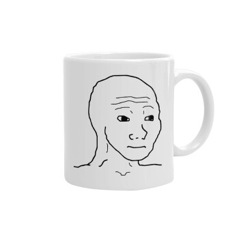 Feel guy, Ceramic coffee mug, 330ml