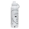 1L Stainless Steel Thermal Bottle with Phone Holder & Double Wall Insulation