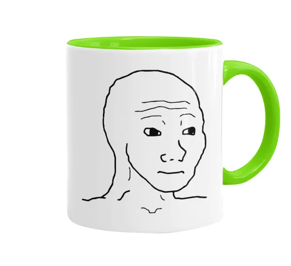 Feel guy — Κούπα χρωματιστή βεραμάν, κεραμική, 330ml